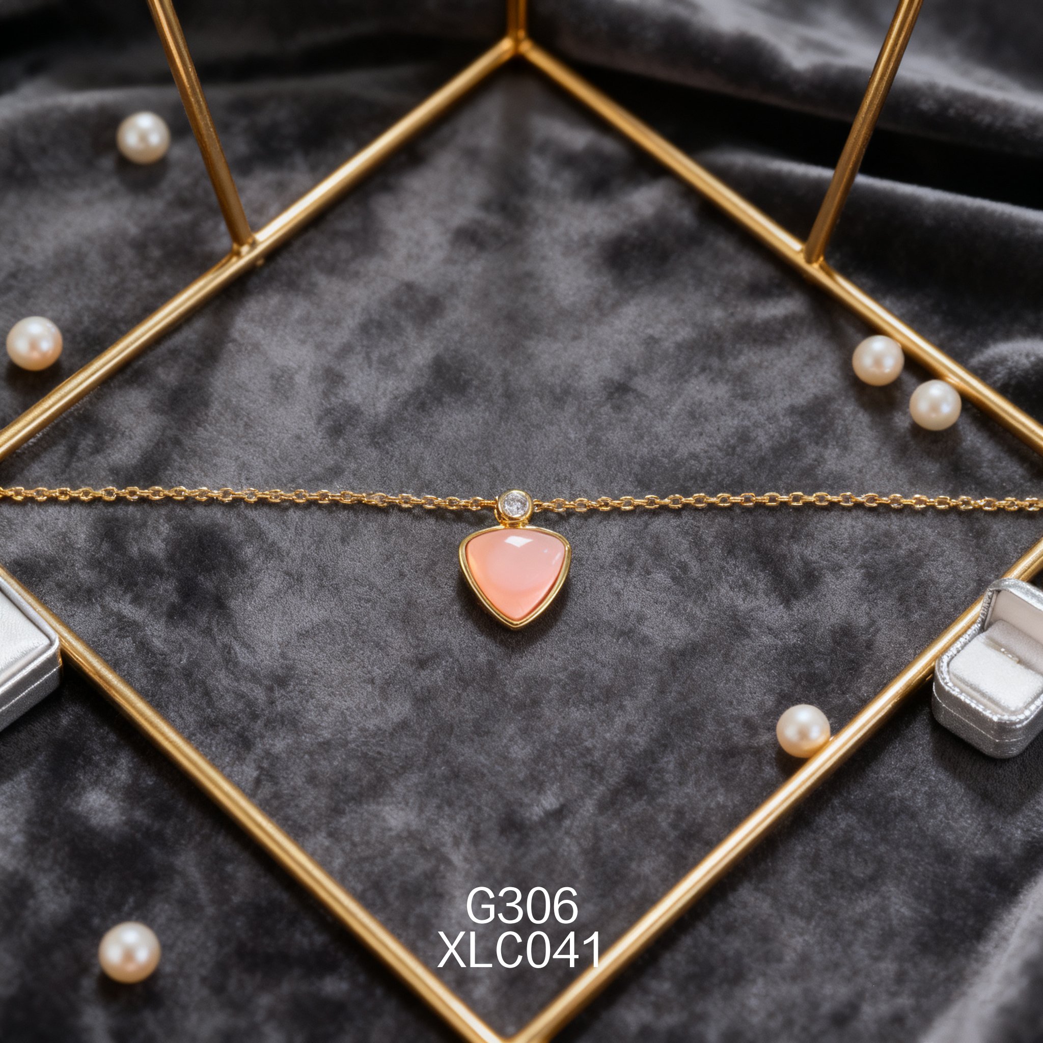 Gold-plated Abalone Necklace