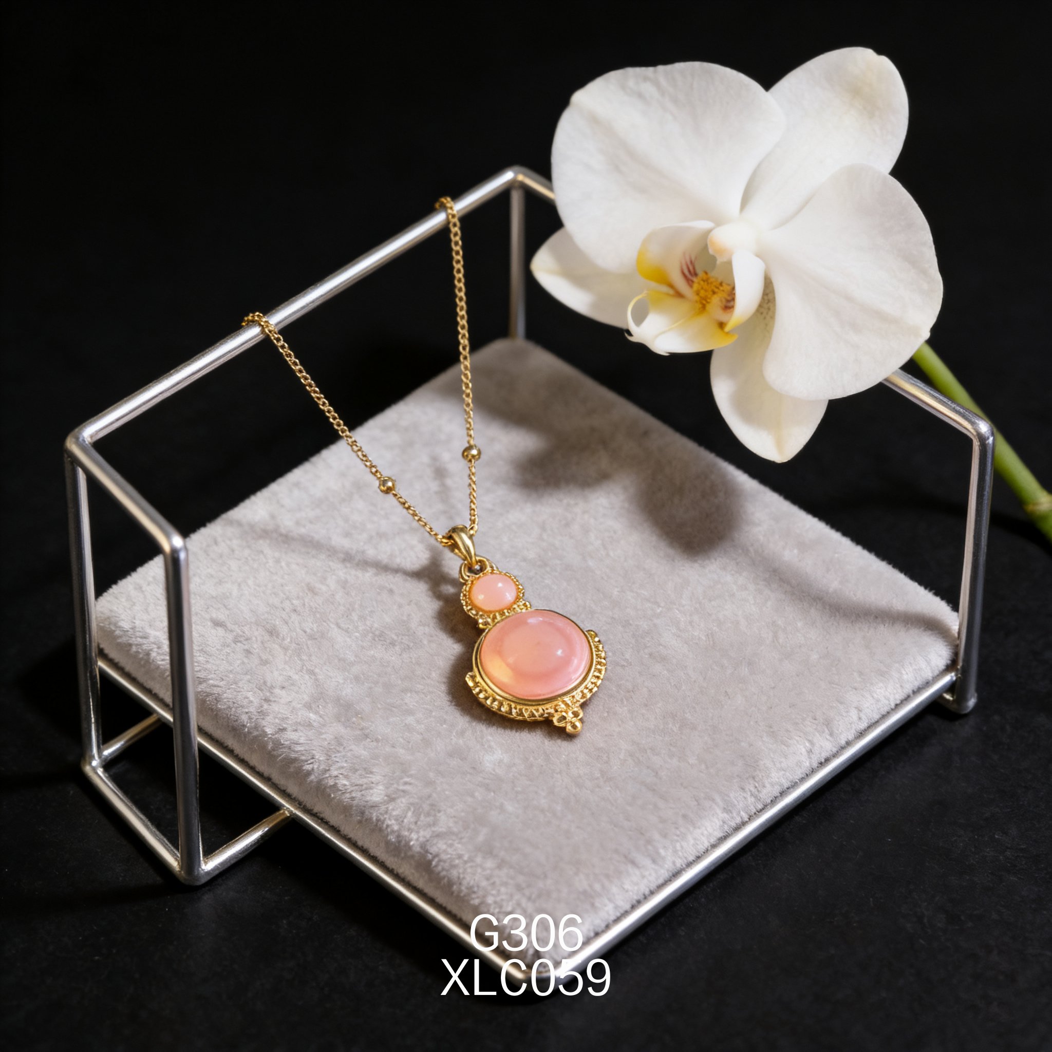 Gold-plated Abalone Necklace