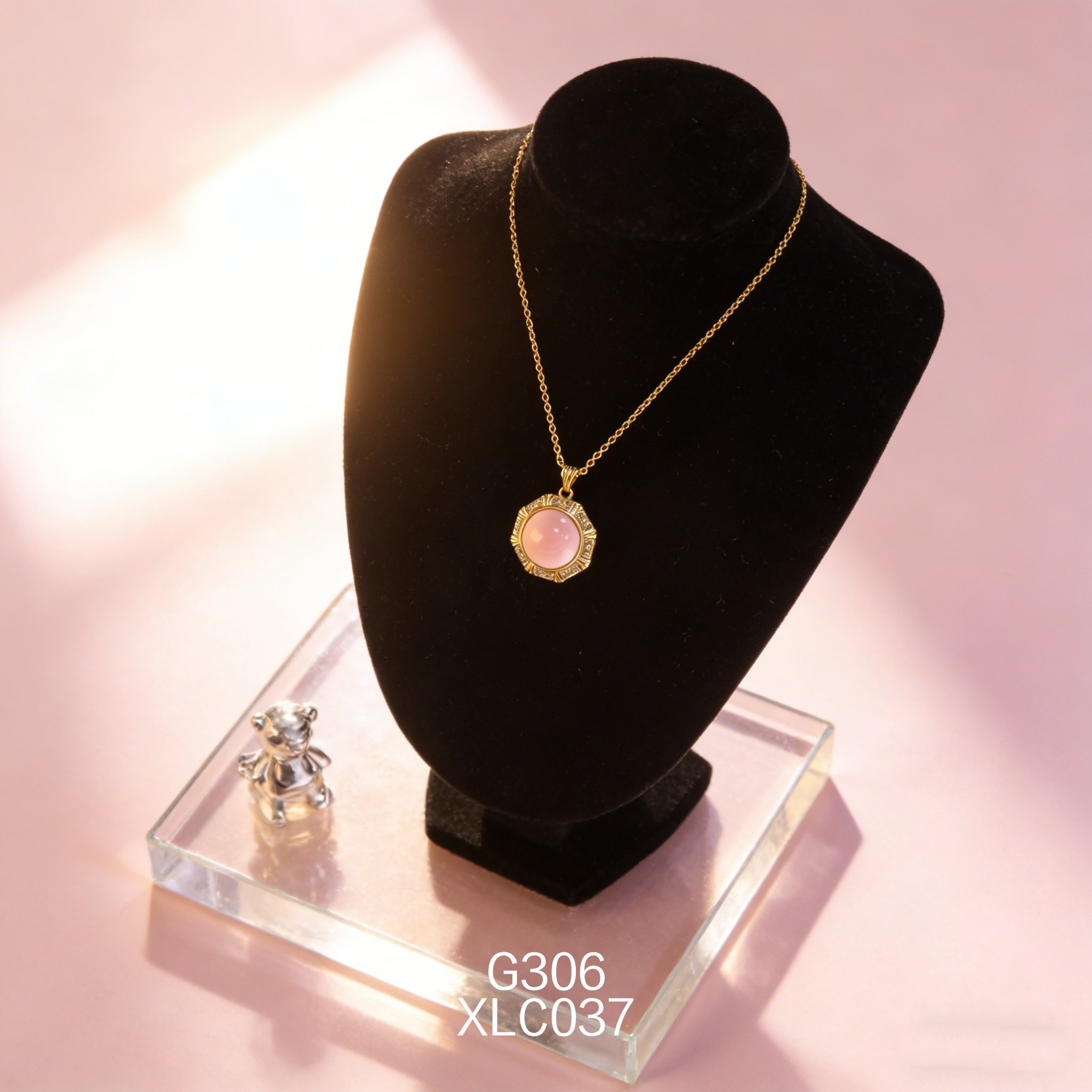 電鍍黃金 12.6mm 鋯石女皇貝項鍊