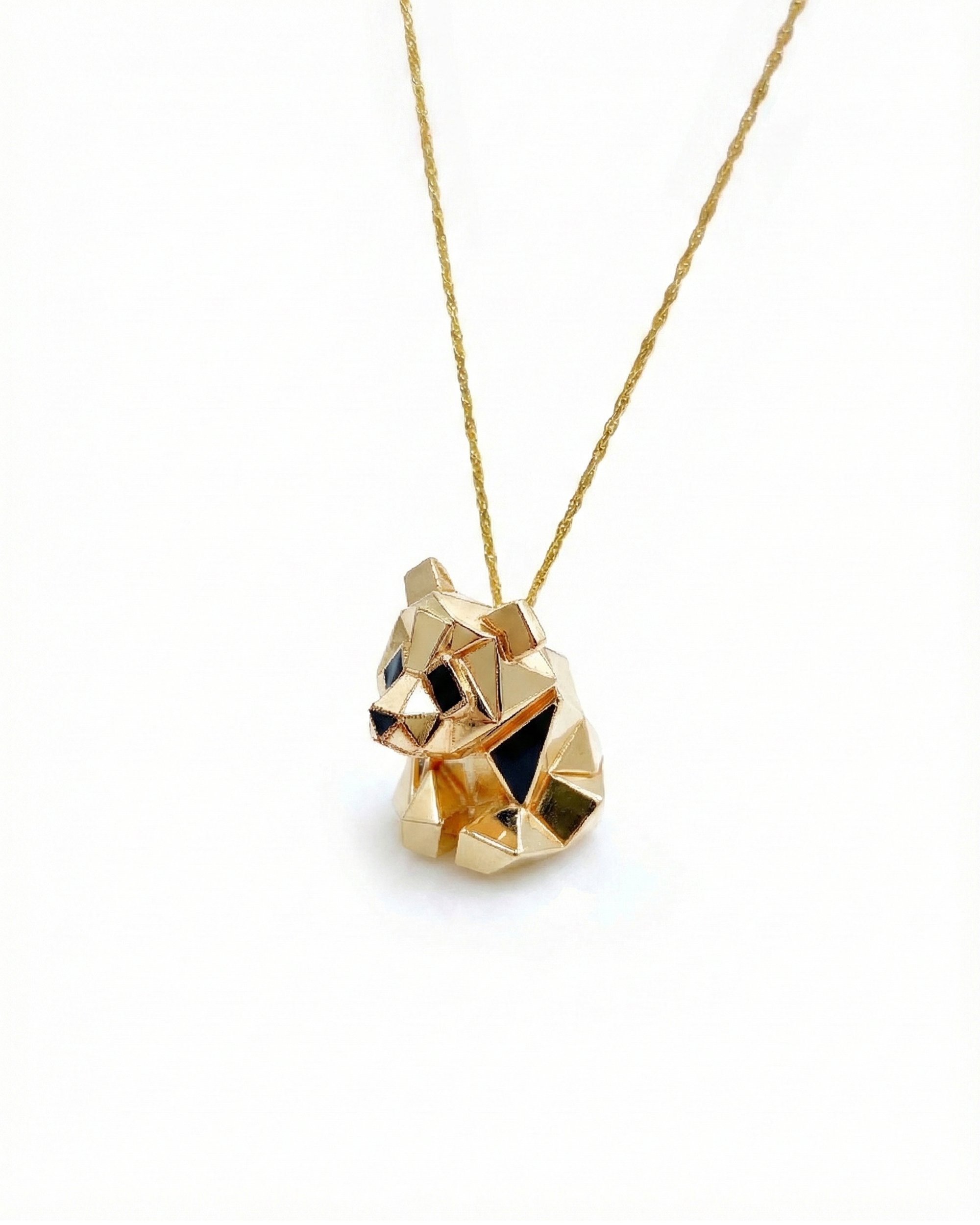 Origami Panda Necklace