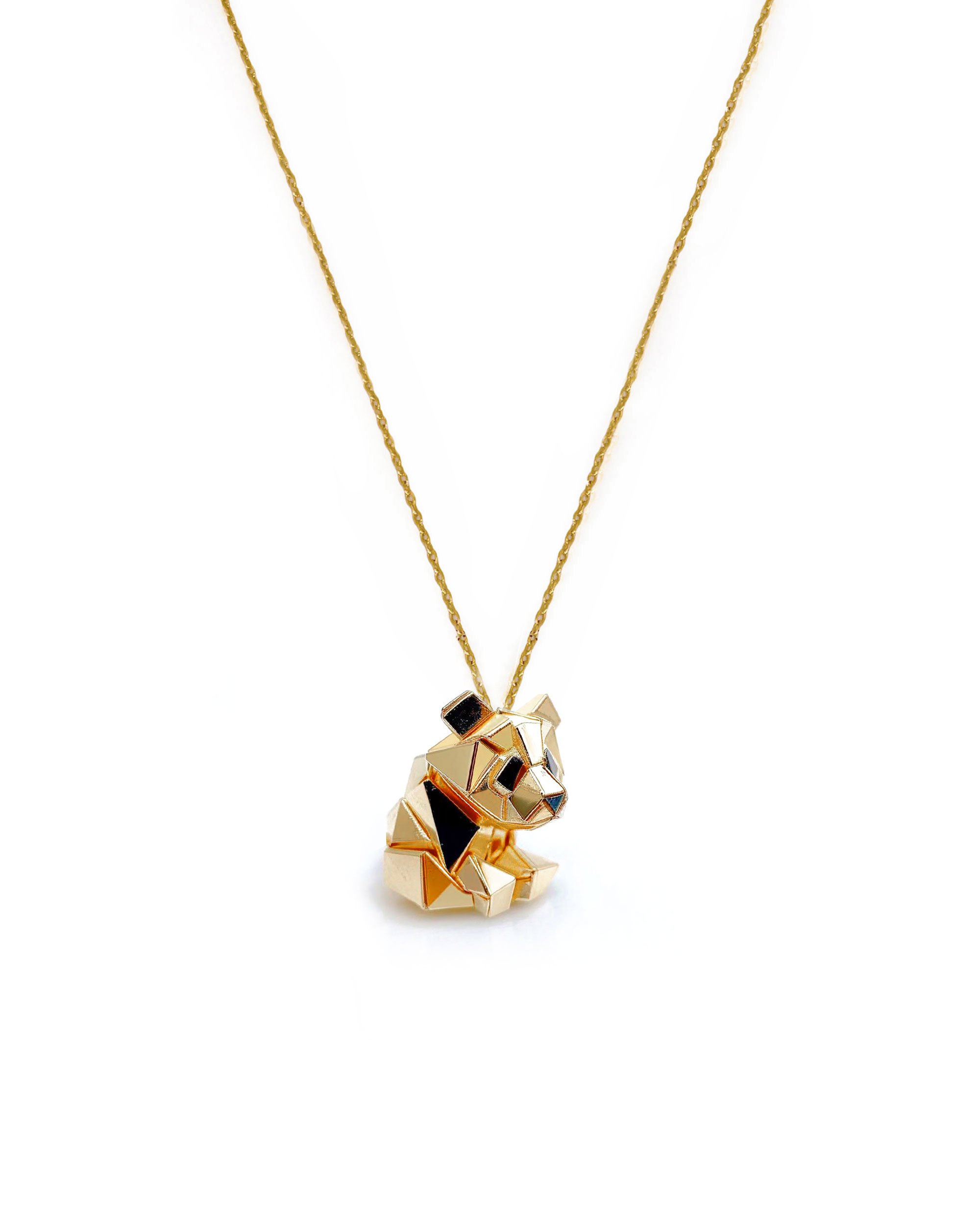 Origami Panda Necklace